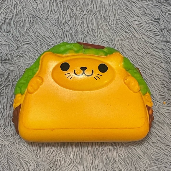 Large Taco Cat Squishy Squishable Toy. - Picture 2 of 9